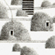 Checkpoint (detail), graphite on paper, 2006, 8″ x 10″